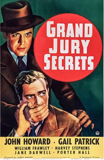 Chandler Joey Grand Jury Secrets 1939 poster John Howard