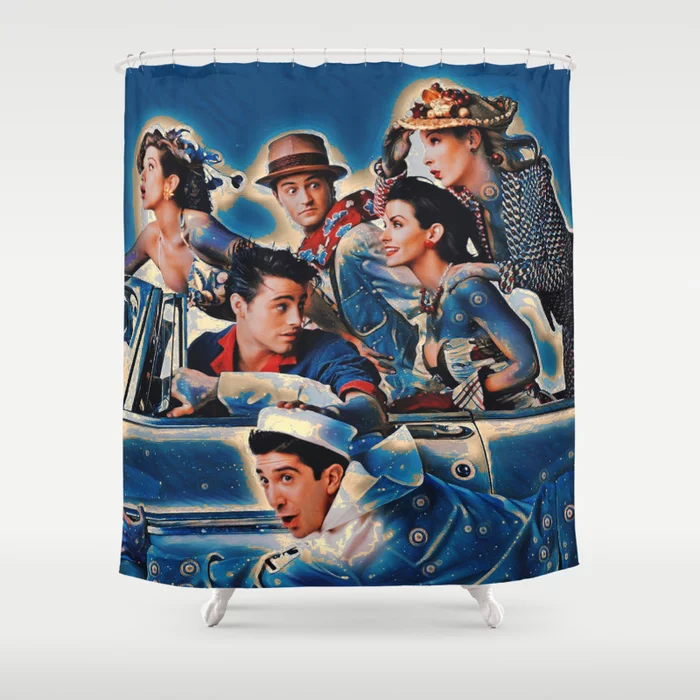 Friends Television TV Show Shower Curtain