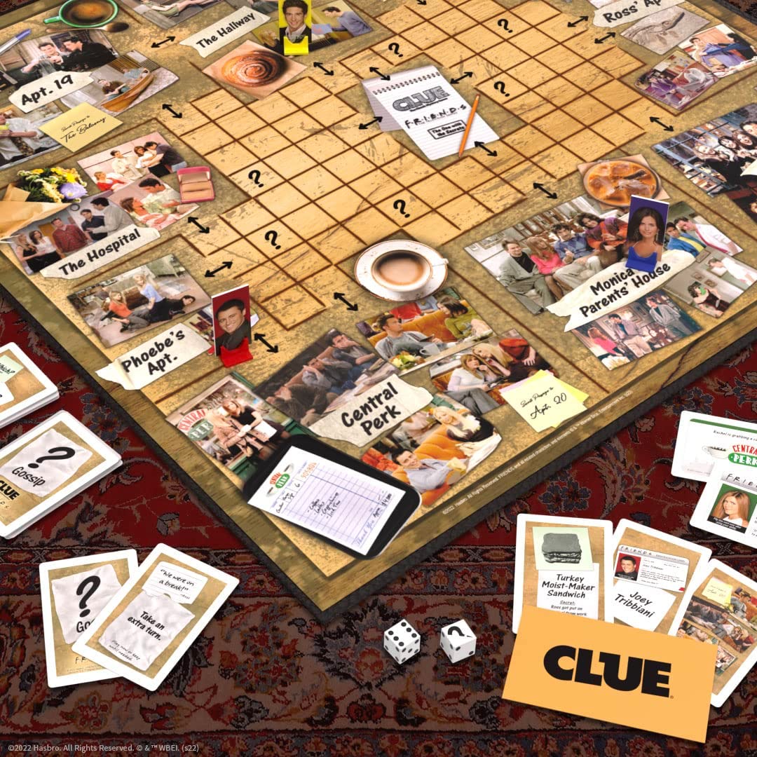 Friends Clue Board Game 2